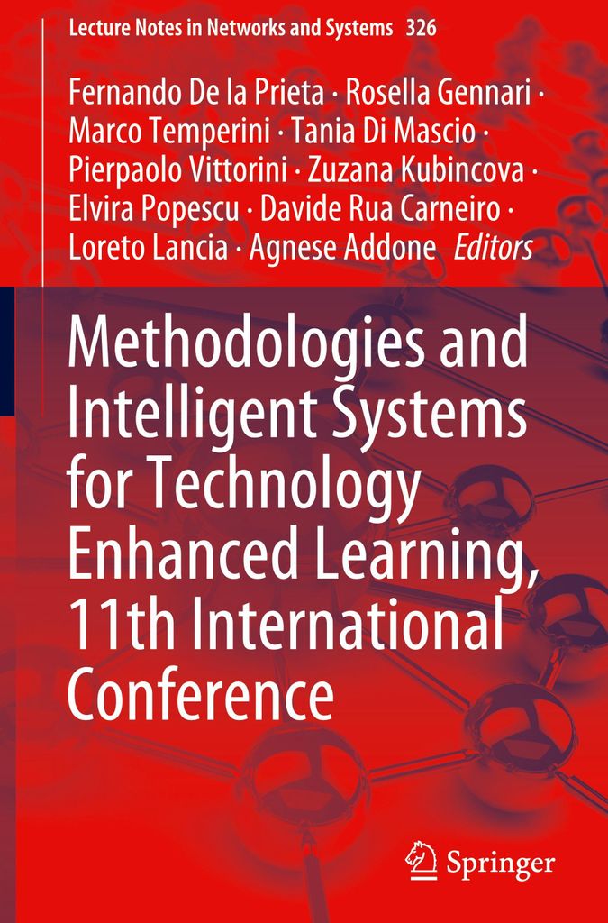 Methodologies and Intelligent Systems for Technology Enhanced Learning, 11th International Conference