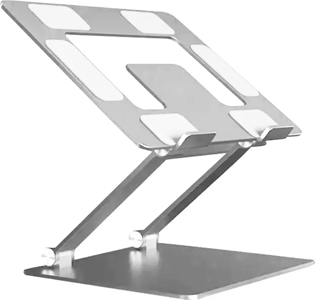 Support ordinateur portable inclinable APT DA117 en alu silver robuste - 3