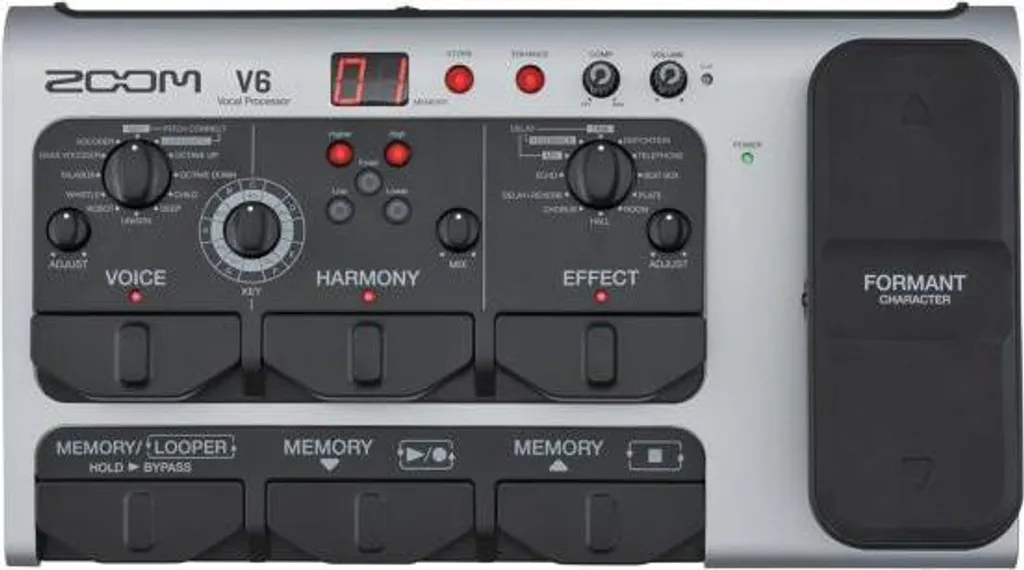 Zoom V6-SP Processeur d'Effets Vocal avec Micro et Casque de Studio - 5