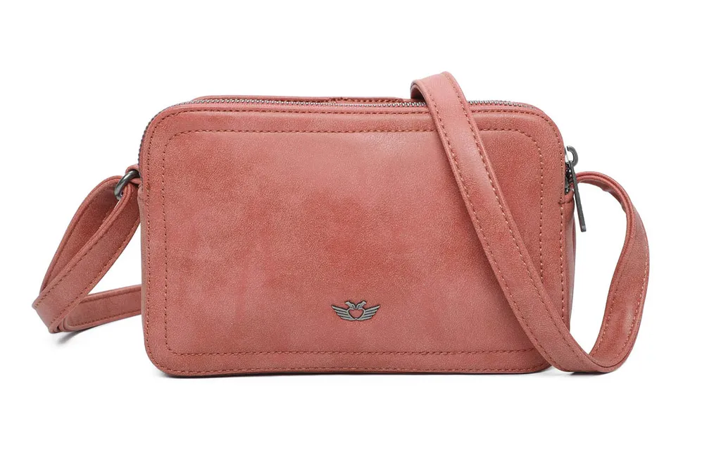 Fritzi aus Preußen Borsa Tracolla Fritzi38 Vegan Burn Orange