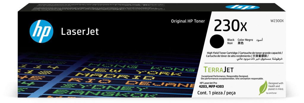 Schwarze Original-Tonerkartusche HP LaserJet 230X