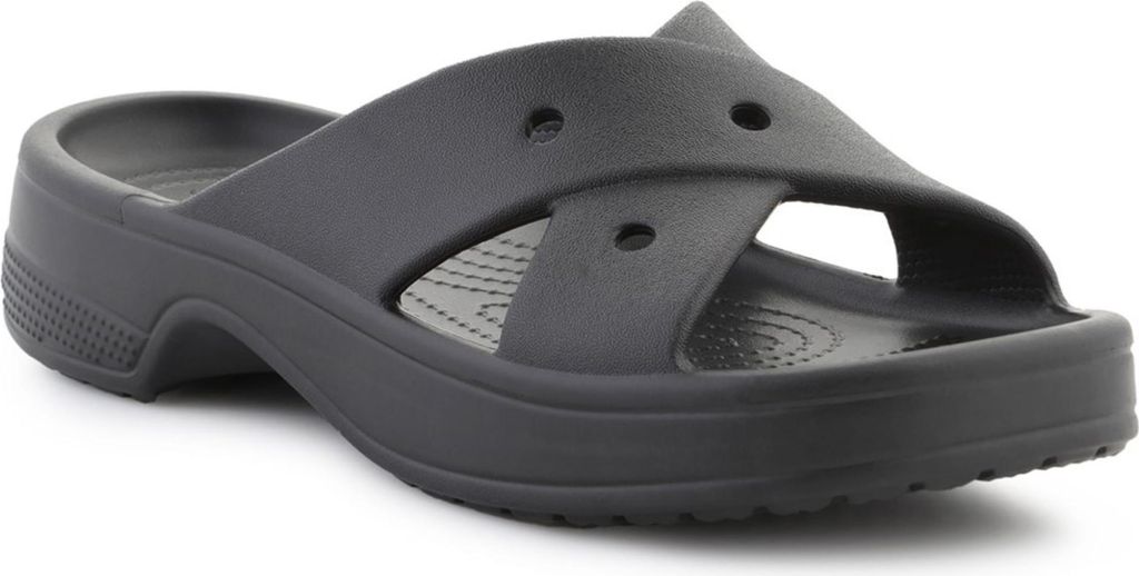 Crocs Cross Strap Badesandalen Schwarz EU 41-42 Frau Schwarz EU 41-42
