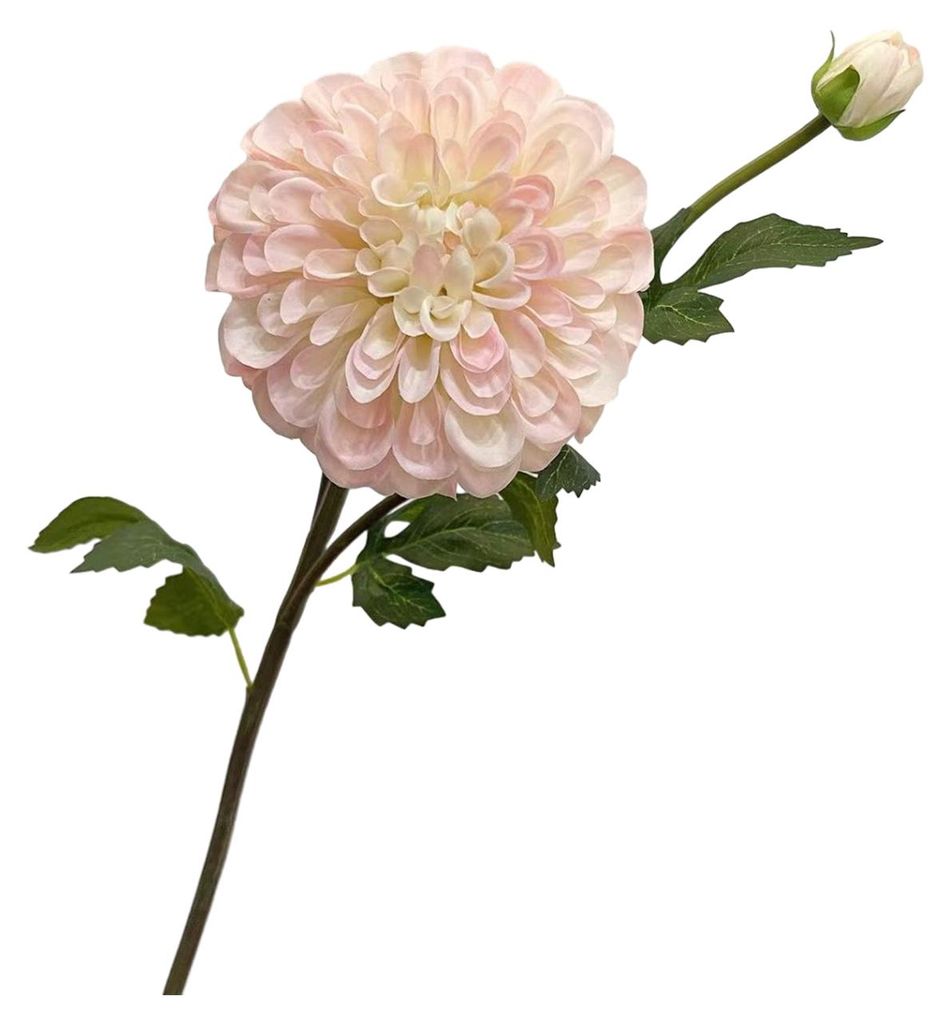 Künstliche Chrysanthemenkugeln mit 1 Blüte und 1 Knospe, künstliche Hortensien-Bouquets für DIY-Brautsträuße, Hochzeiten, Zuhause, Garten, Pa...