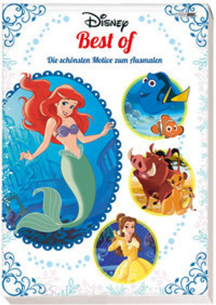 Disney Best of: Die schönsten Motive zum Ausmalen Produktbild 