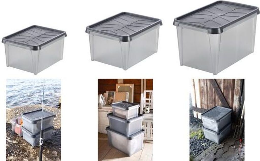 smartstore Aufbewahrungsbox DRY 15, 12 Liter, anthrazit Produktbild 11