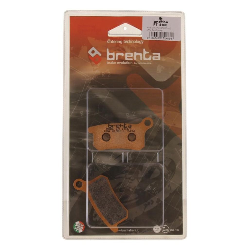 Bremsbeläge Brenta 4160 Sintermetall hinten für Husqvarna Produktbild 