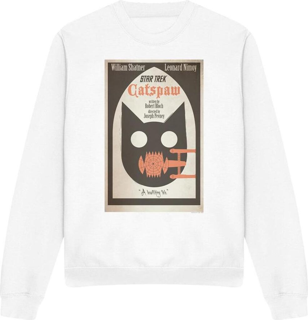 Star Trek - "The Original Series Episode 36" Sweatshirt für Herren/Damen Uni TV11579 (XL) (Weiß)