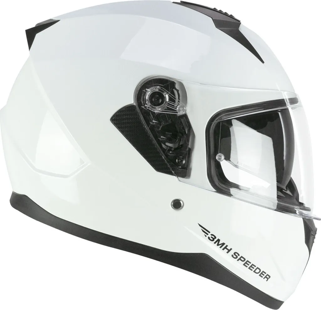 Casque intégral SKA-P blanc taille S : confort et silence de route