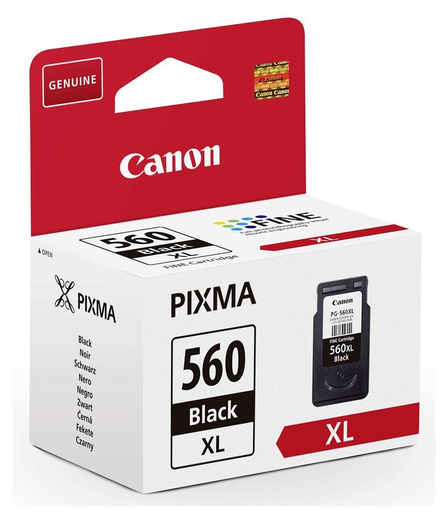 Canon Ink Pg-560xl Tintenpatrone Schwarz  Schwarz One Size Produktbild 