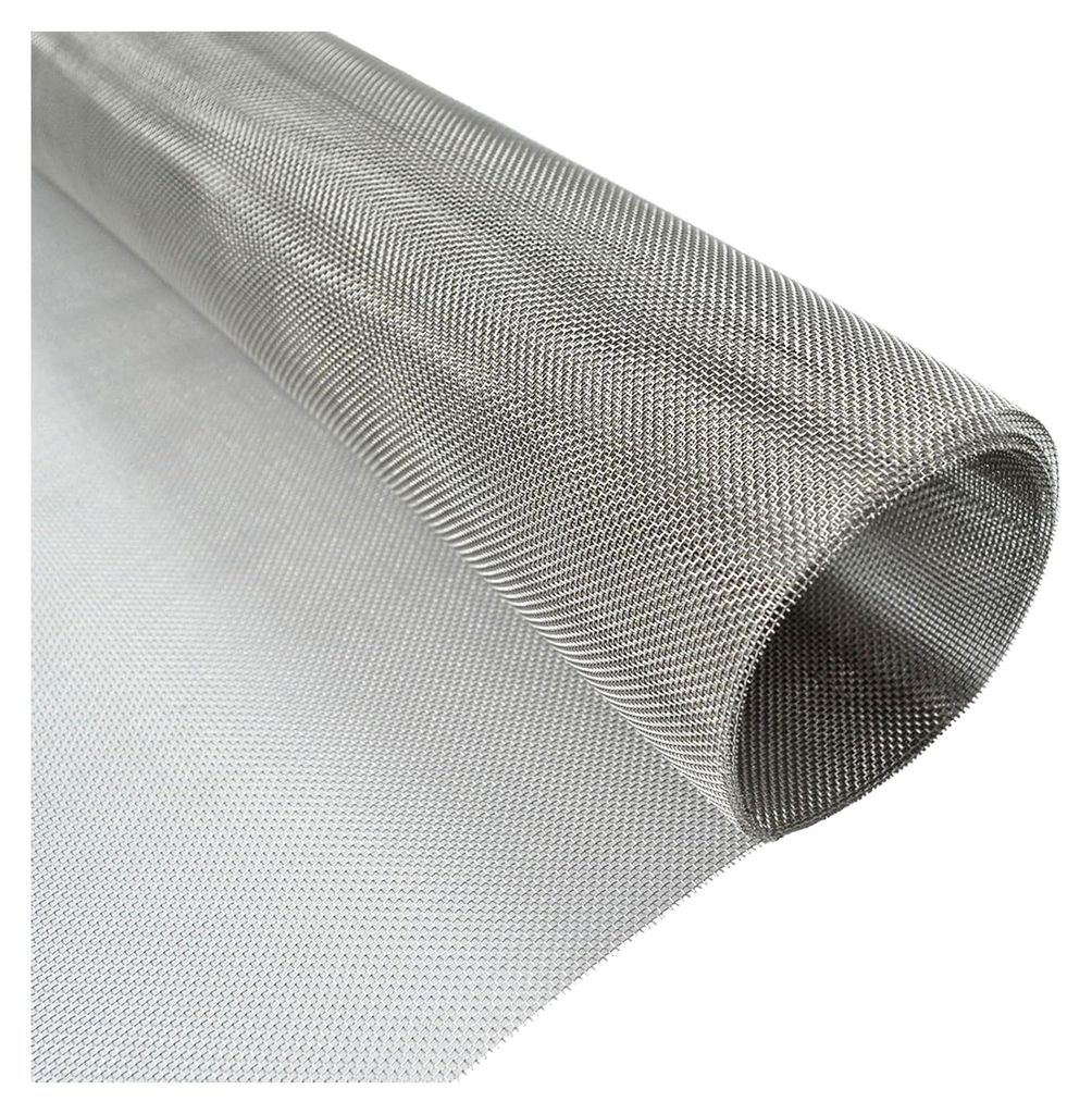 Feinmaschiges Drahtgitter 30cm x 120cm (20 Mesh), Metall Fliegengitter aus Edelstahl 304, Drahtgeflecht für Insektenschutz, Mäusedraht und Lüftu...