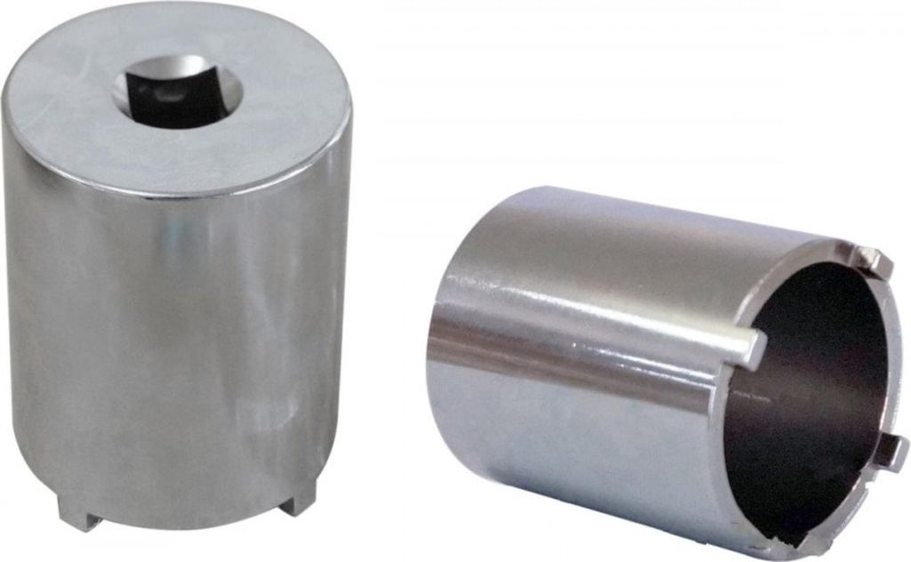 JMP Nutmuttern-Stecknuss für Lenkkopf Innen-41 mm/Außen-48,5 mm 4 Haken passend für Honda
