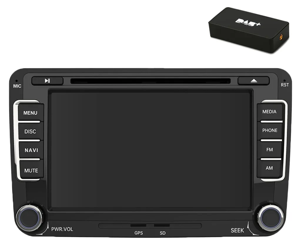 Station multimédia GPS et Bluetooth pour VW Golf 6 GTI et R RNS