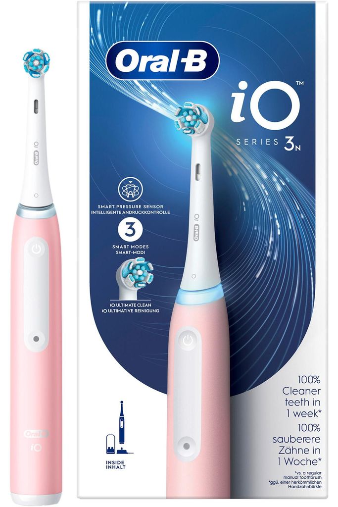 Oral-B Oral-B iO Series 3N , Elektrische Zahnbürste, (Blush Produktbild 