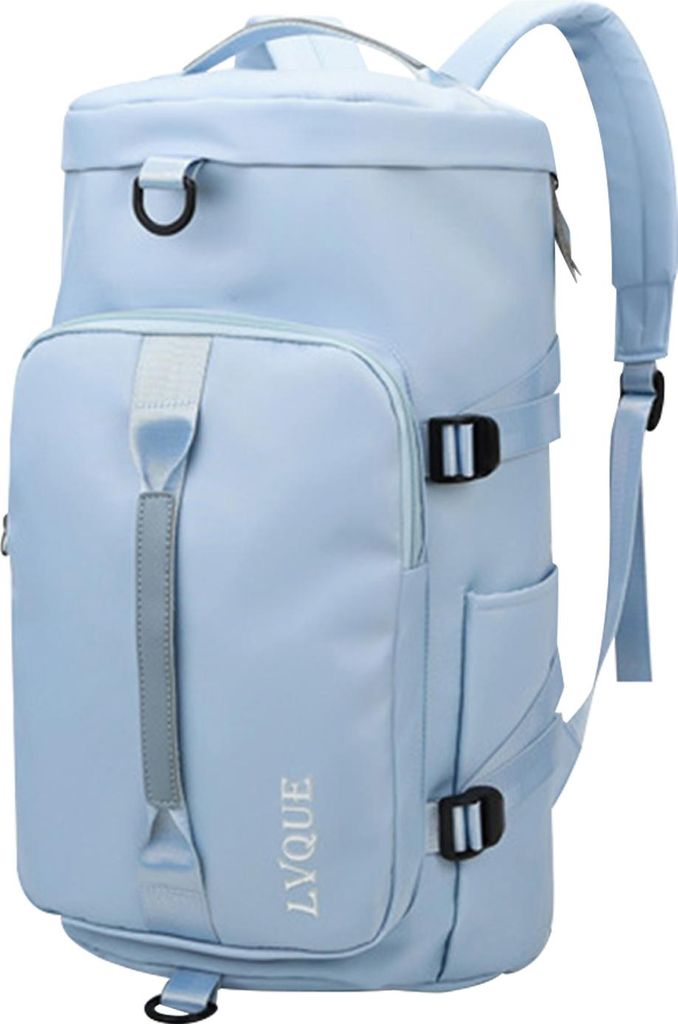 MODFU Turnbeutel Sporttasche, Große Sporttasche, Reiserucksack, Multifunktionale Reisetasche mit Rucksackfunktion, Stylischer Sport-Rucksack, Hell...