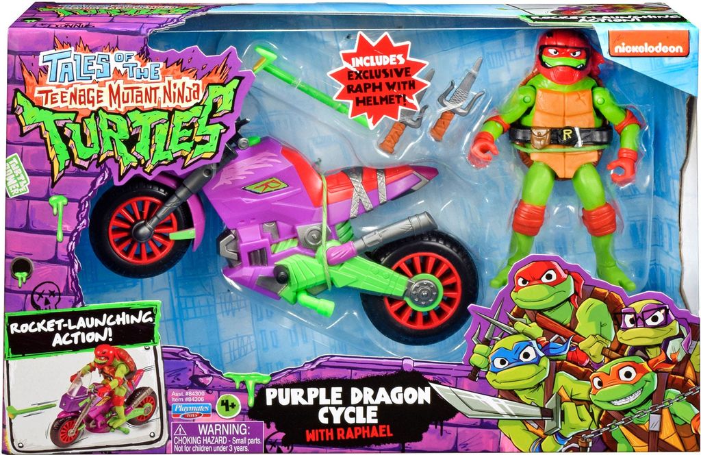 Teenage Mutant Ninja Turtles Purple Dragon Cycle, Motocykl, Zdjęcie produktu 