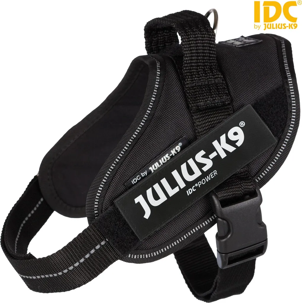 Julius-K9 IDC Powerharness Baby 2 / Mini - Pettorina Anti-tiro Nera