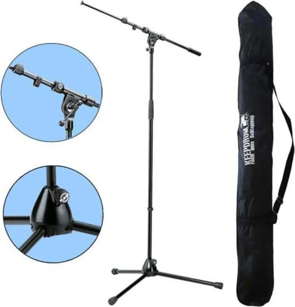 K&M 210-9 Asta Microfonica + Bag - Resistenza Industriale per Concerti