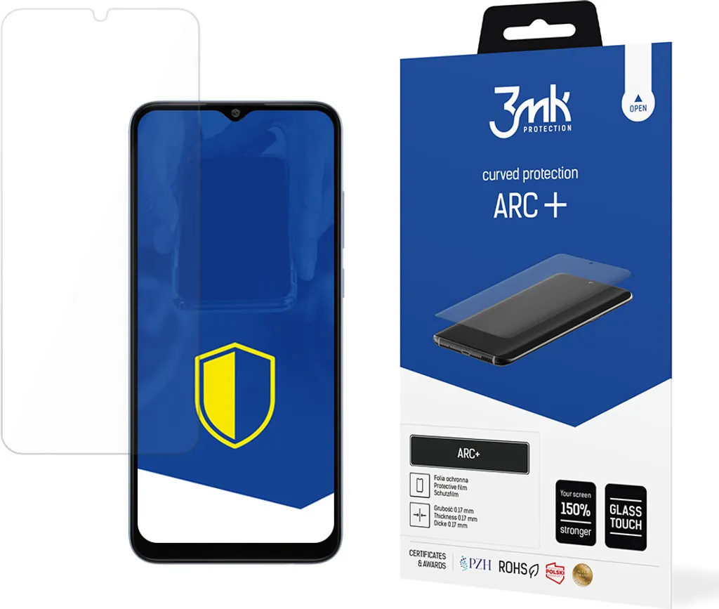 Samsung A04E Arc+ 3Mk: La Pellicola Invisibile che Rigenera lo Schermo