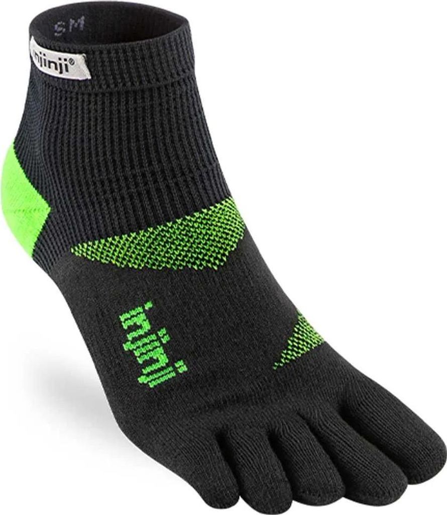 Injinji Trainer Mini-crew Socken Schwarz EU 44 1/2-47 Schwarz EU 44 1/2-47