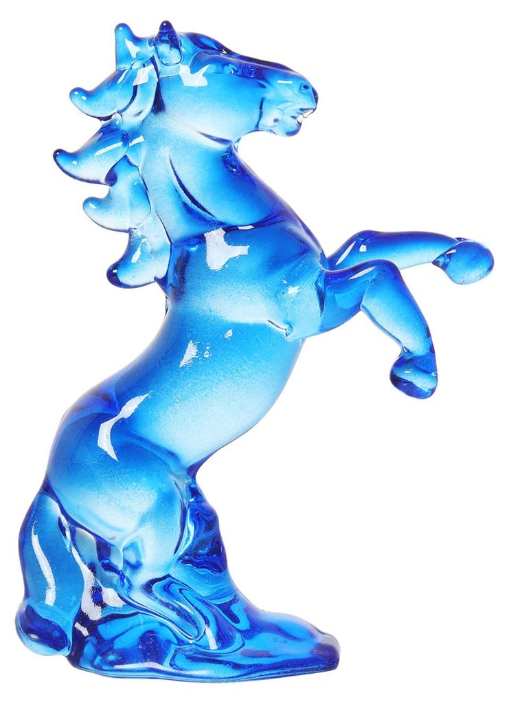 Kunstvoll gestaltete Kristallpferdefigur, Miniatur-Ponystatue, Tierkreiszeichen-Skulptur, Feng-Shui-Dekoration für Zuhause, Büro oder Schreibtisch.