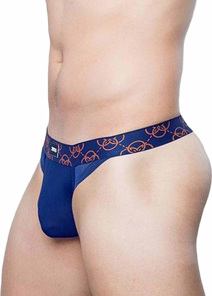 2EROS - Herren Thongs Unterwäsche - Himeros Thong Blau Blue - 1x Größe M