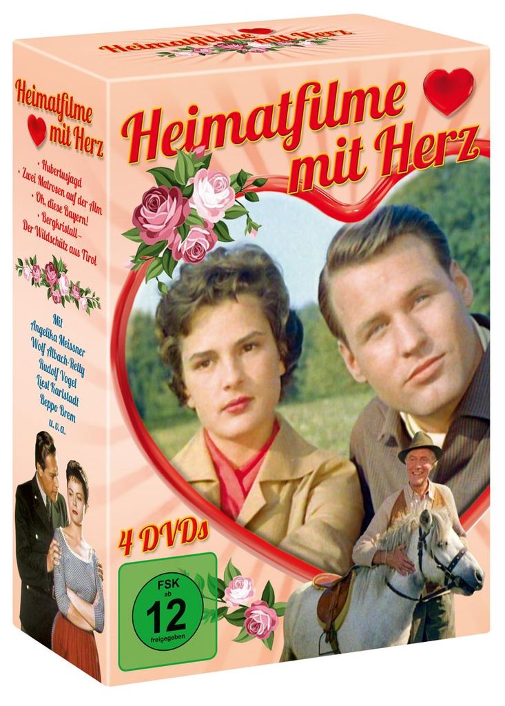 Heimatfilme mit Herz (4 Filme im Schuber) - Sedna Medien  - Produktbild 
