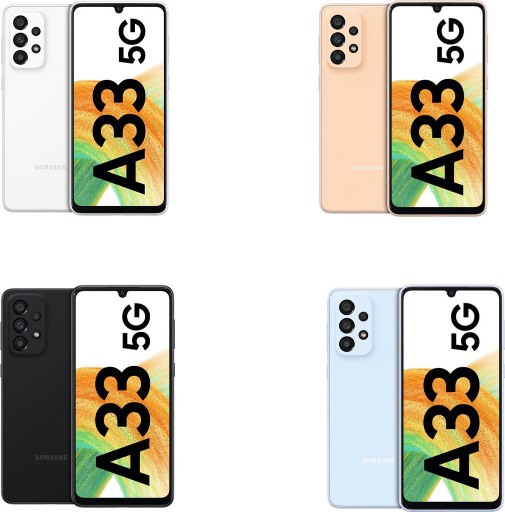 Samsung Galaxy A33 5G SM-A336B 16,5 cm (6.5") Dual-SIM Produktbild 