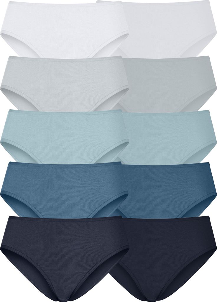 PETITE FLEUR Jazz-Pants Slips 10 -teilig blau Größe 32/34