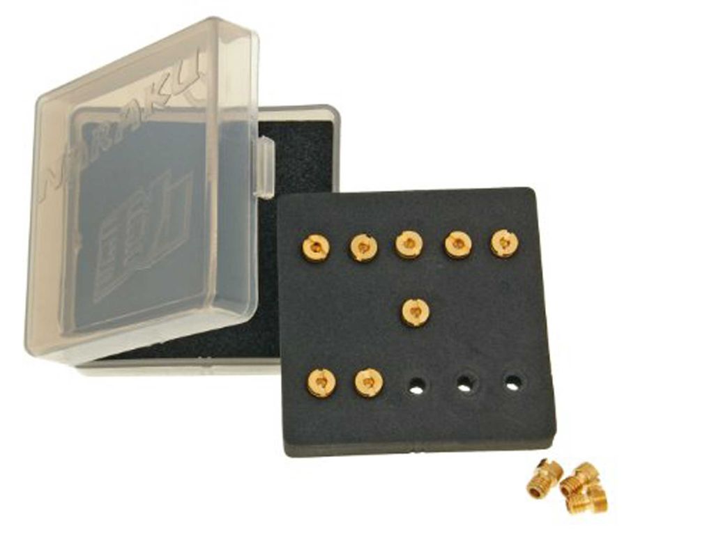 Naraku hoofdsproeier set m5 . main nozzle set m5 china 4-stroke 125cc