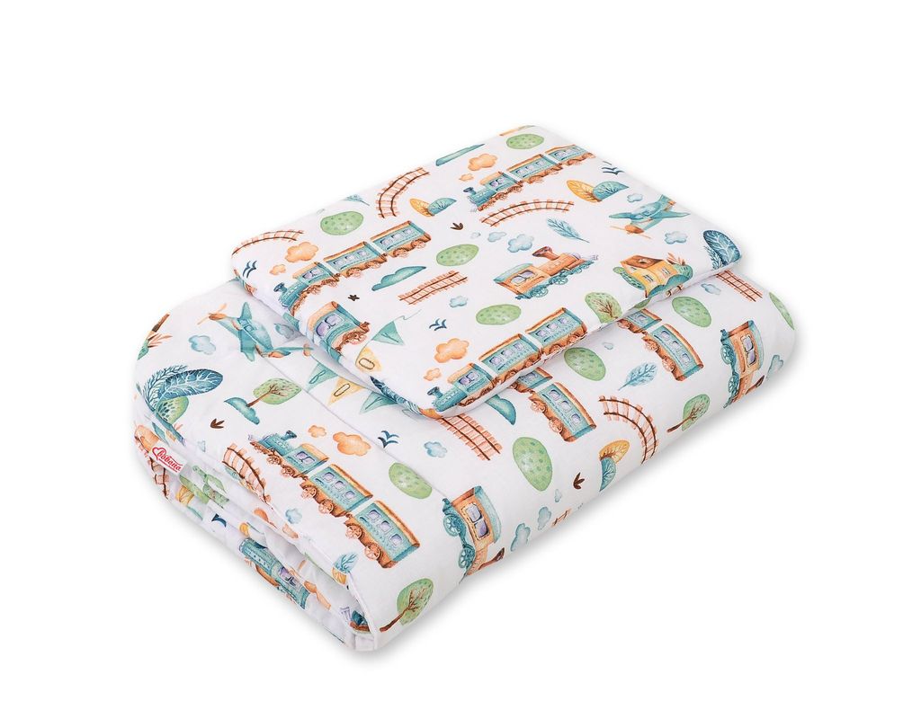 Set lenzuola con imbottitura 2 parti 75x100cm NEWBORN - Immagine del prodotto 