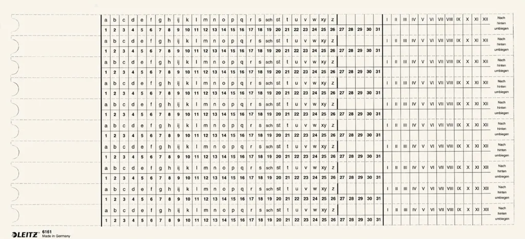 Optimisation du Classement : Bandes Leitz Échelle 1-2 Blanc pour Bureau