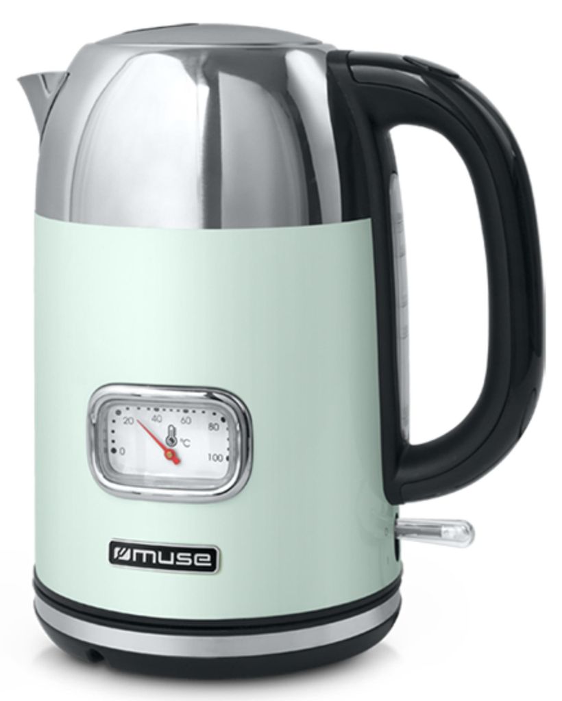MUSE Retro Wasserkocher 1,7 L mit Temperaturanzeige, Produktbild 