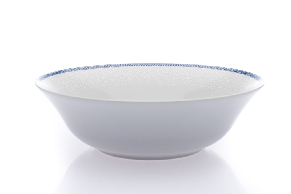 Thun 1794 Miska na kompot, czeska porcelana, 25 cm, biała Zdjęcie produktu 