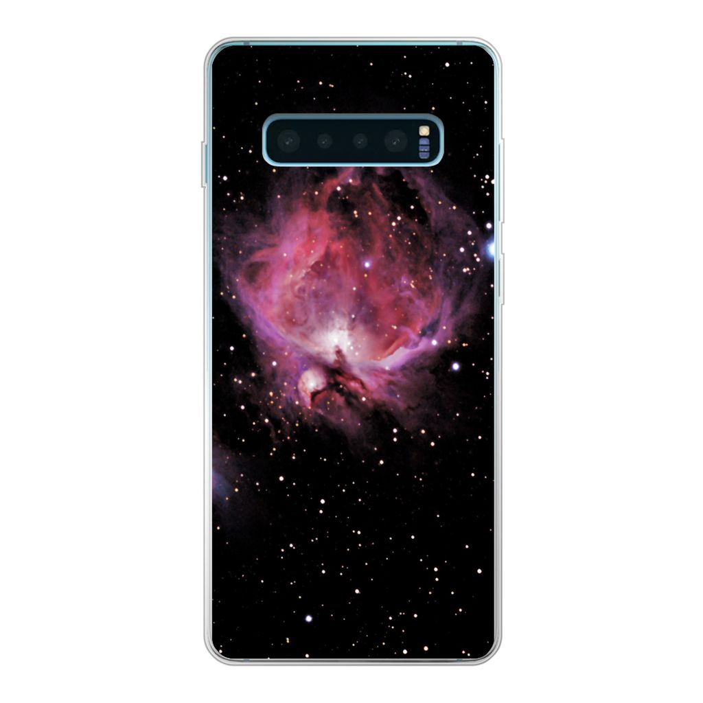MuchoWow Handyhülle Schutzhülle Hülle für Samsung Galaxy S10 Lite Konstellation - Weltraum - Orion - Jungen - Mädchen - Kinder Silikon Softc...