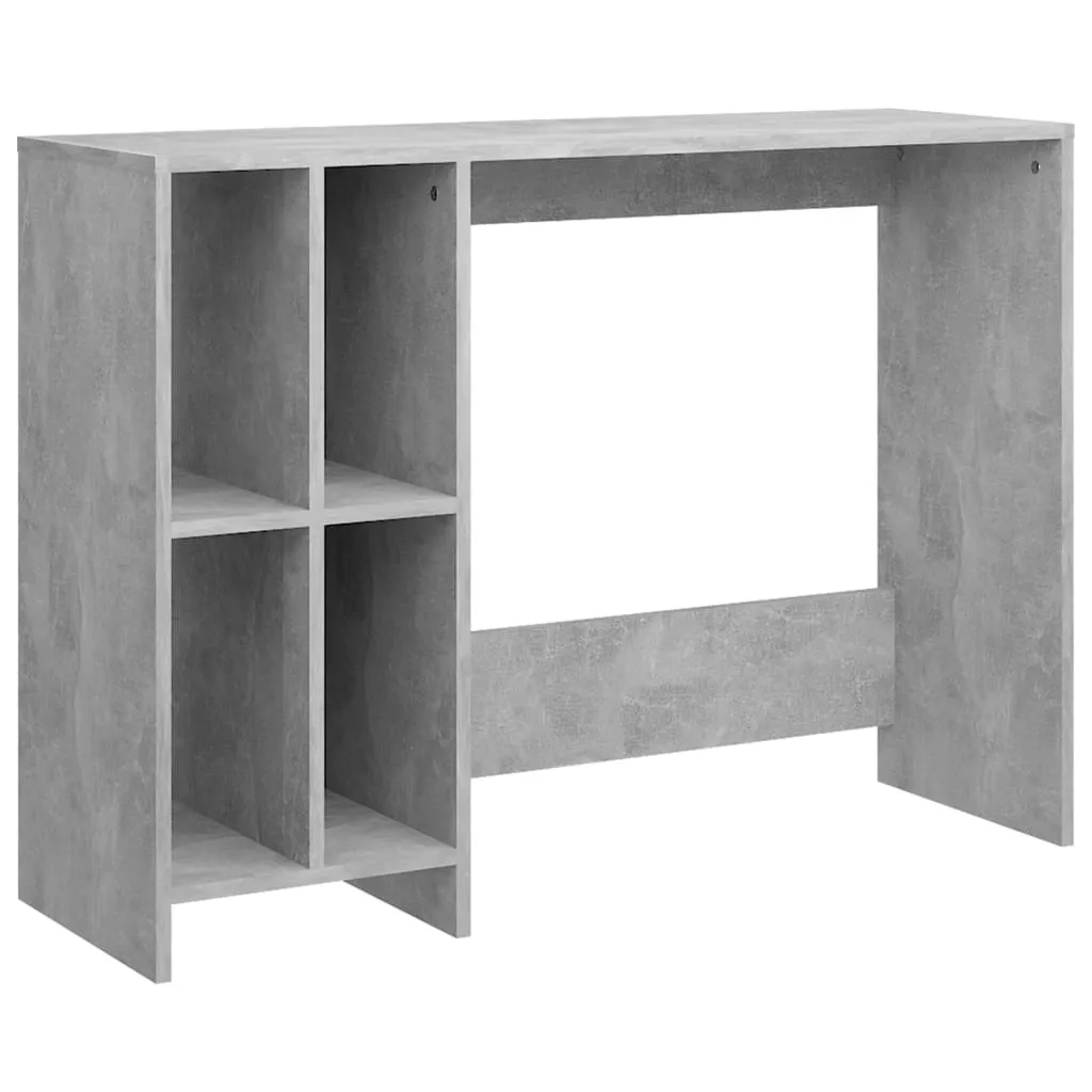 Scrivania Salvaspazio Grigio Cemento 102,5x35 cm - Mobile PC Elegante