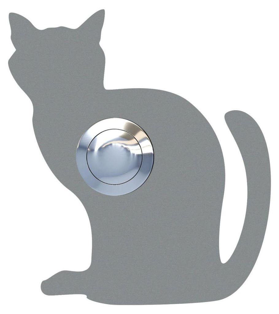 Türklingel Katze ''Luna'' in Grau Metallic Produktbild 
