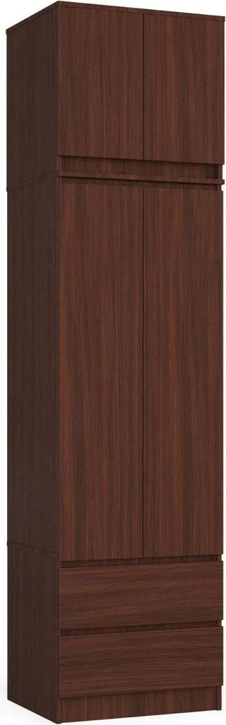 Nadstawka Per Armadio S60 Wenge 60 Cm 2 Porte Estraibili Immagine del prodotto 