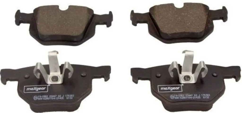Jeu de plaquettes de frein arrière pour BMW X5 et X6 système Maxgear