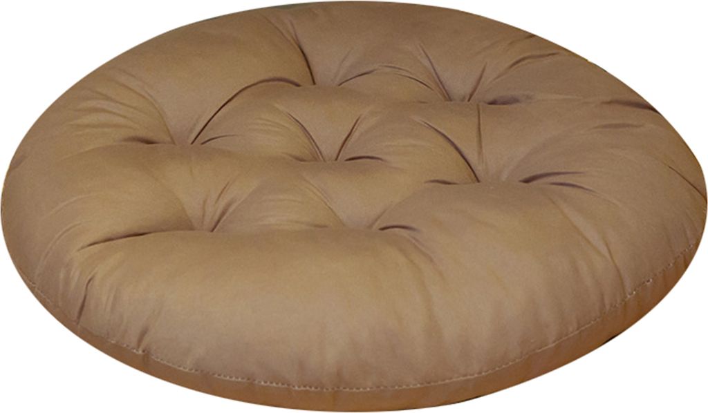 Stuhlkissen Feste Farbe Nicht-Skid Polyester Schaukelstühle für Esszimmer-Leichter Kaffee rund