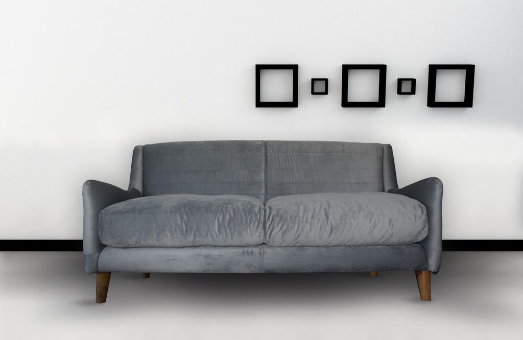 Sofa Stoff Textil Sofa Couch Polster Designer Garnitur Stoffsofa Couchen No.33