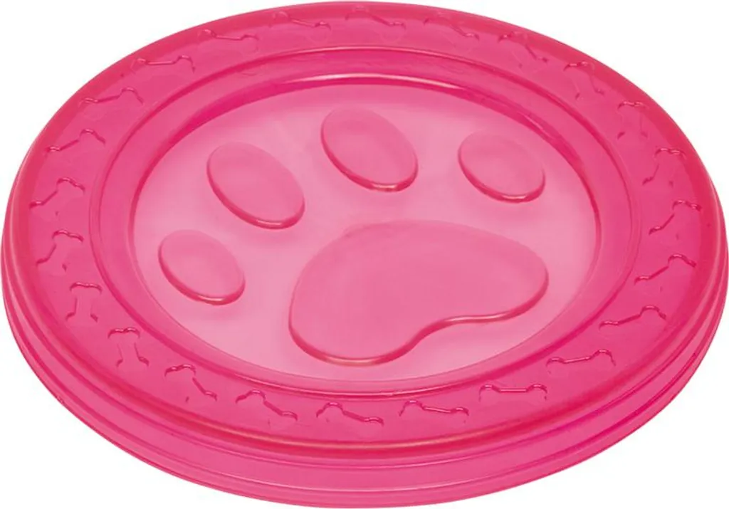 Offerta Nobby TPR Fly-Disc Paw Rosa 22 cm | Il Frisbee Cane Definitivo