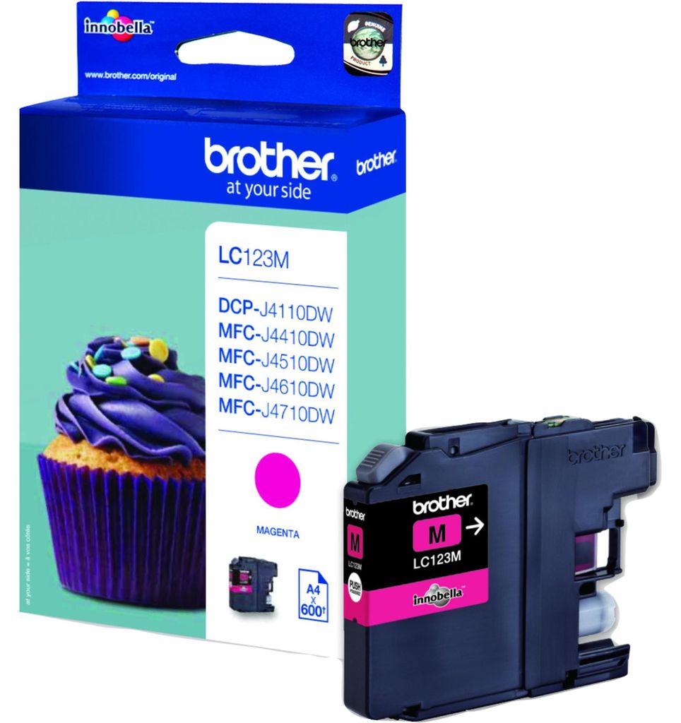 Brother LC123M Druckerpatrone magenta Obrázok produktu 