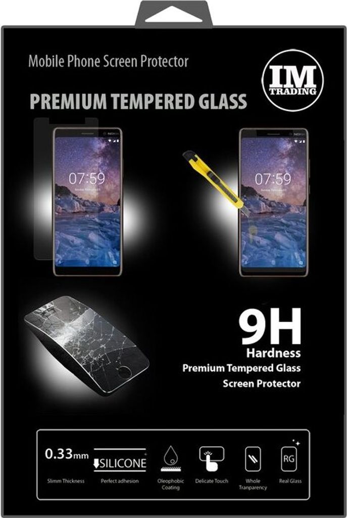 5D Nokia 7 Plus Full Cover Ochranné sklo na mobilní telefon Obrázek produktu 