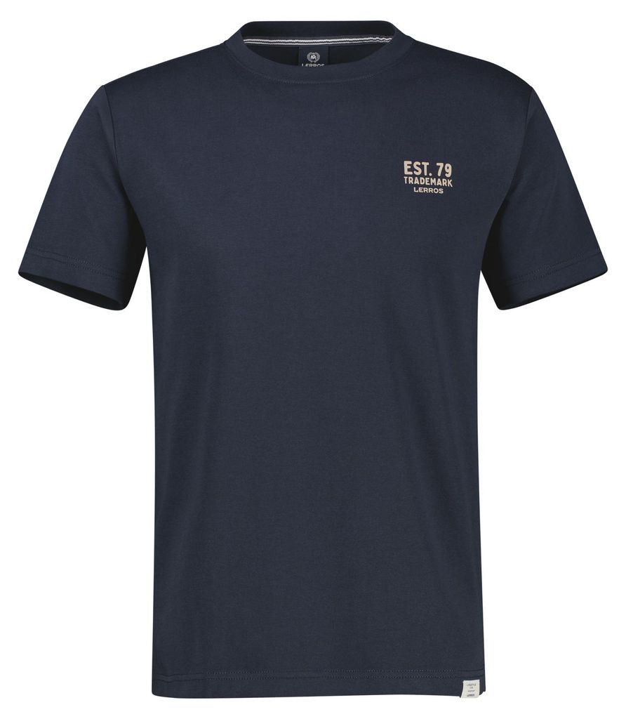 Lerros Moden GmbH T-SHIRT/SERAFINO 1/2 ARM CLASSIC NAVY XL