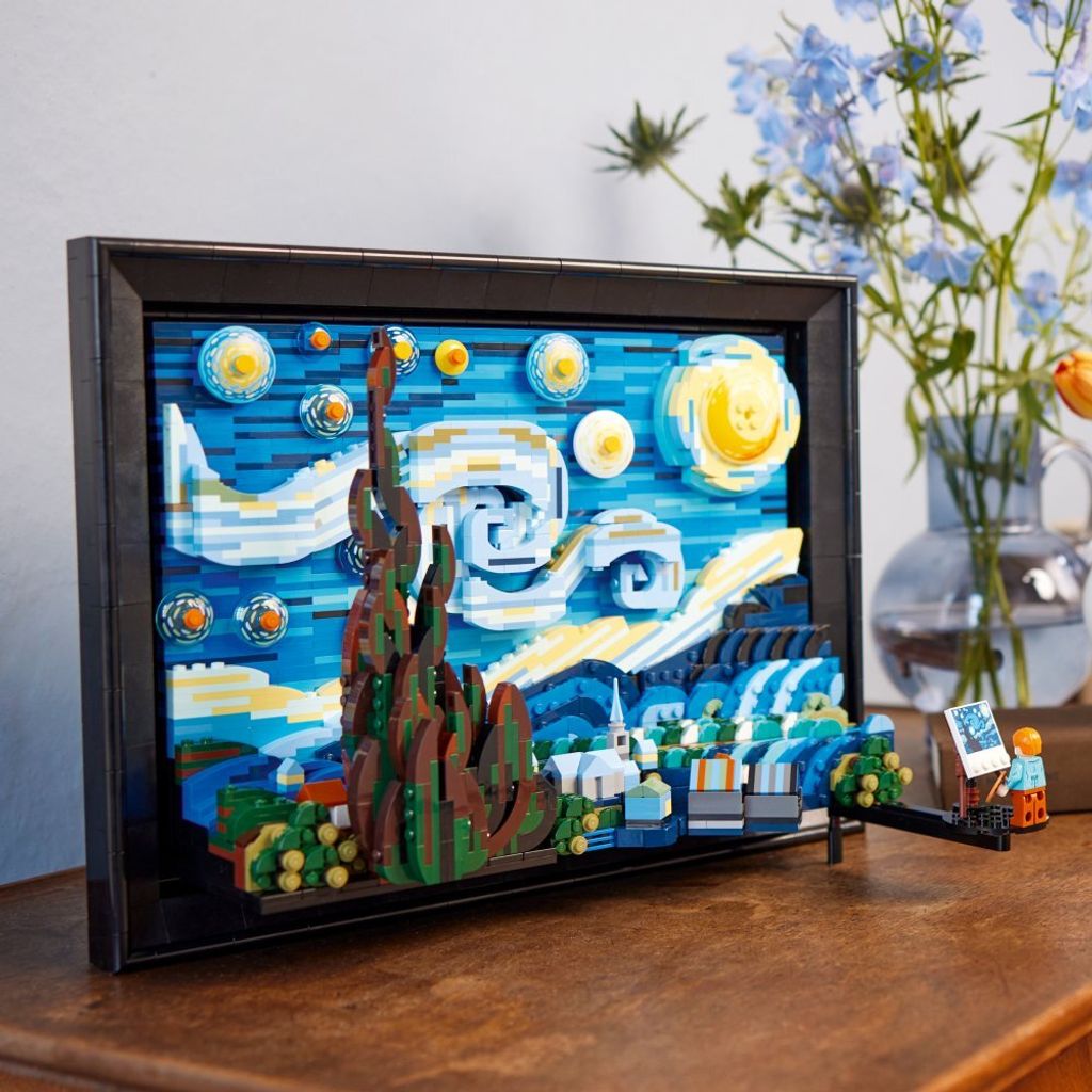 LEGO® Ideas 21333 Vincent van Gogh - Gwiaździsta noc Zdjęcie produktu 15