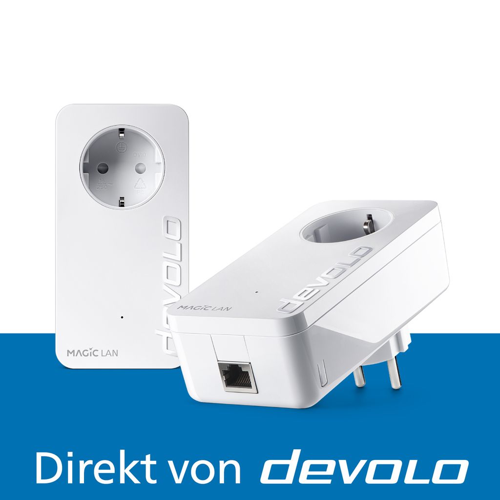 devolo Magic 2 LAN Powerline 1x porta LAN Gigabit 2x Immagine del prodotto 