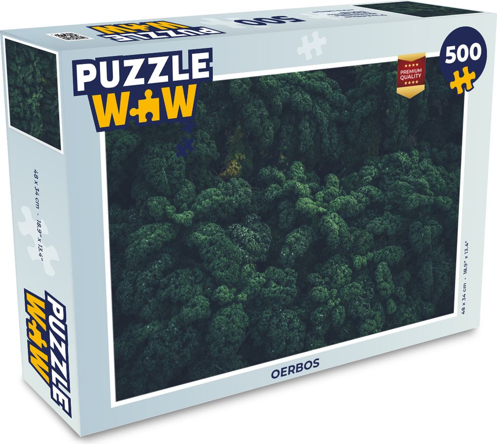 MuchoWow Puzzle 500 Teile Primärwald - 500 Teile - Kinder - Selberbauen - Puzzlespiele