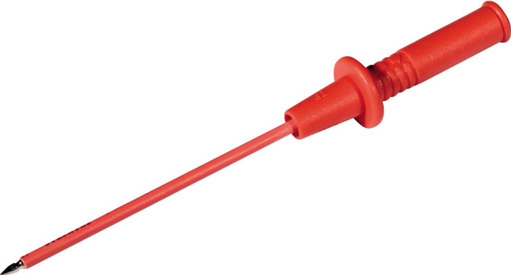 Prüfspitze McPower "PS 20", 4mm Stecker, rot Produktbild 