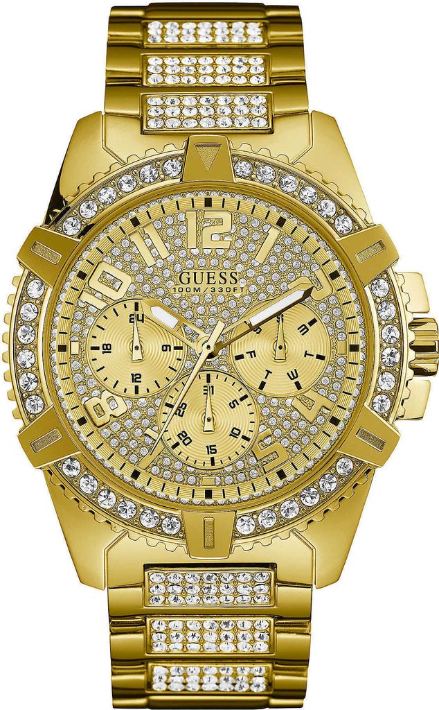GUESS Orologio Uomo Multifunzione 46 Mm - Quadrante Grigio E Cinturino Silicone - Sportivo