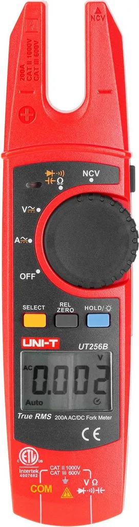 Pince ampèremétrique Uni-T UT256B AC/DC 200A True RMS avec écran LCD